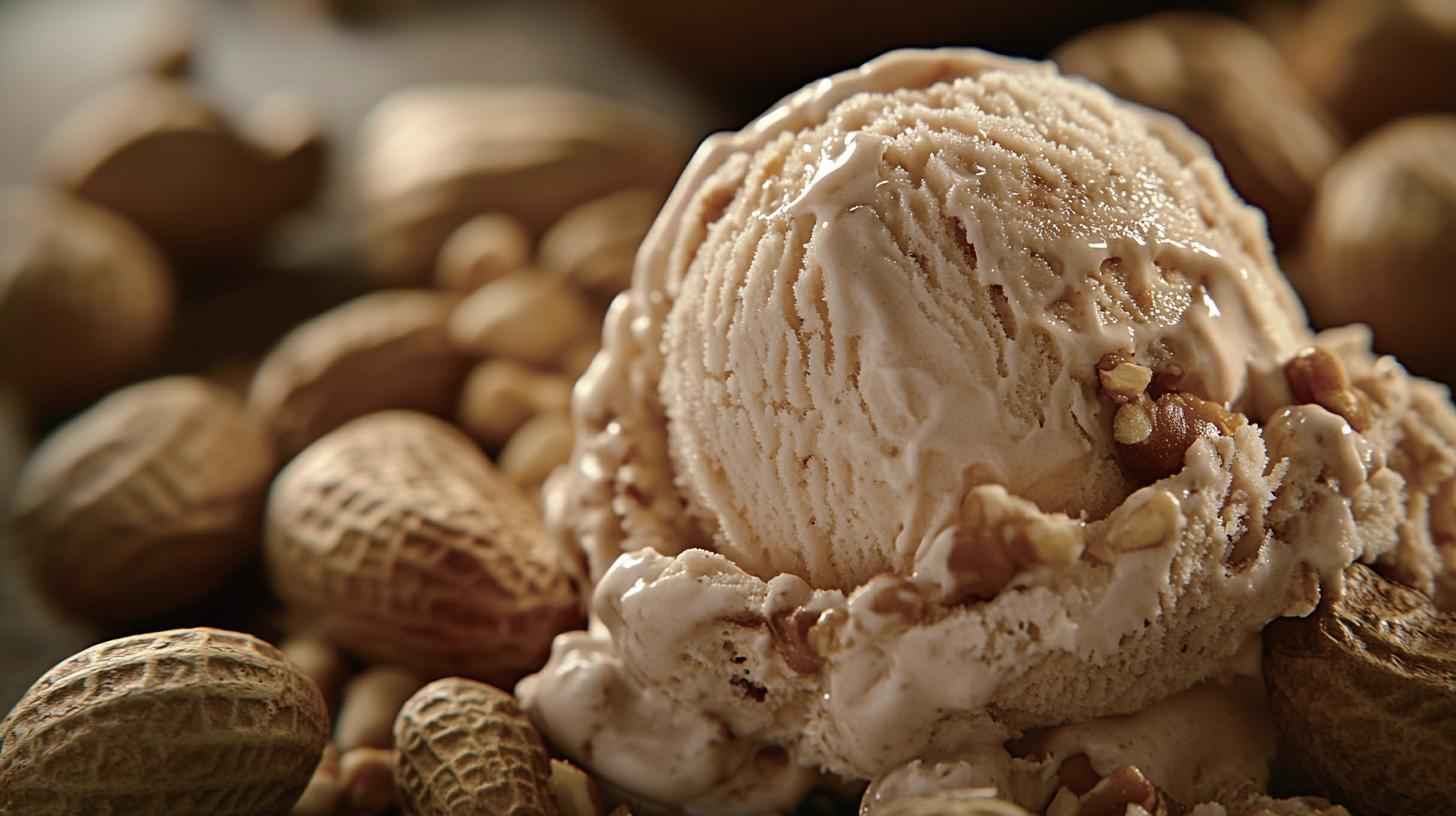 Peanut Butter Ice Cream - BRIOBITE