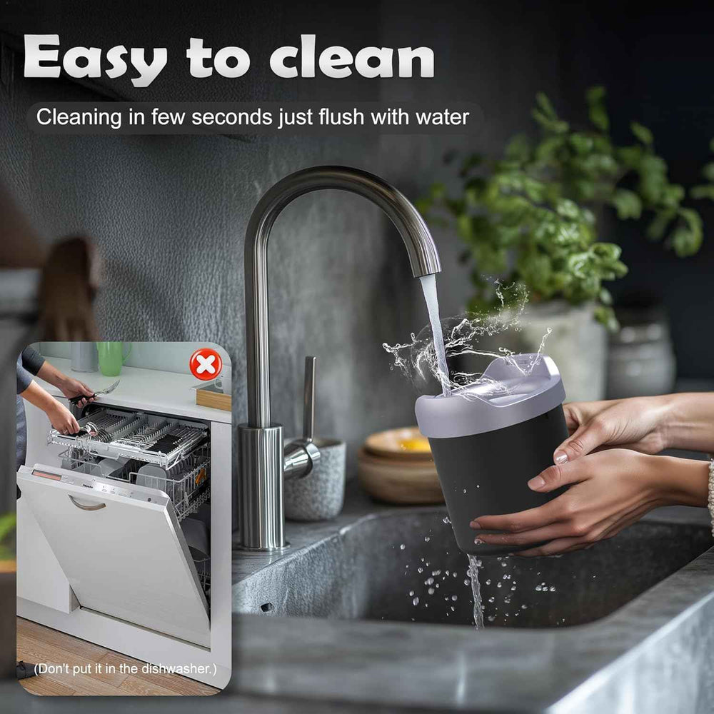 Briobite BL500 Silver Ice Cream Maker - BRIOBITE