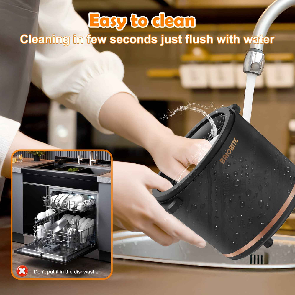 Briobite Dolce1000 Black Ice Cream Maker - BRIOBITE