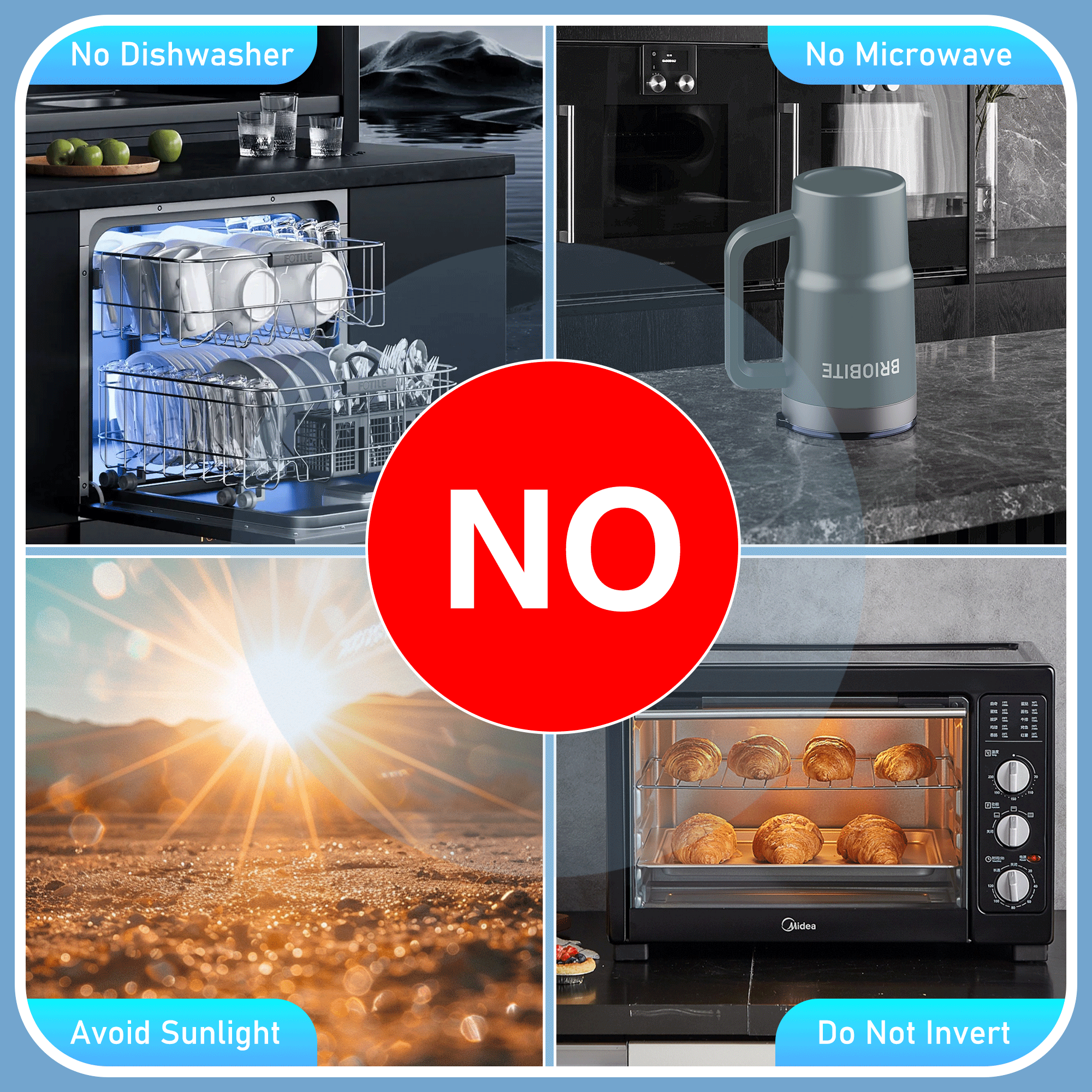 Briobite Freeze & Insulated Beer Mug Green - BRIOBITE