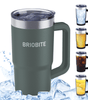 Briobite Freeze & Insulated Beer Mug Green - BRIOBITE